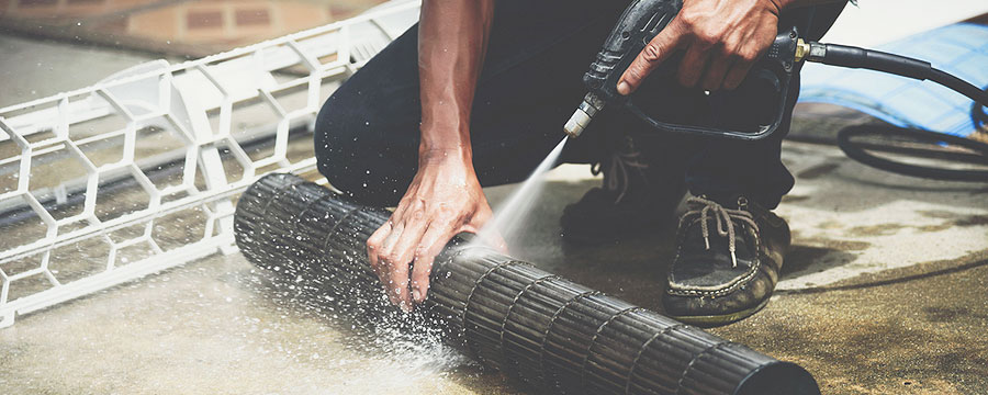 Cleaning filters in Lindale